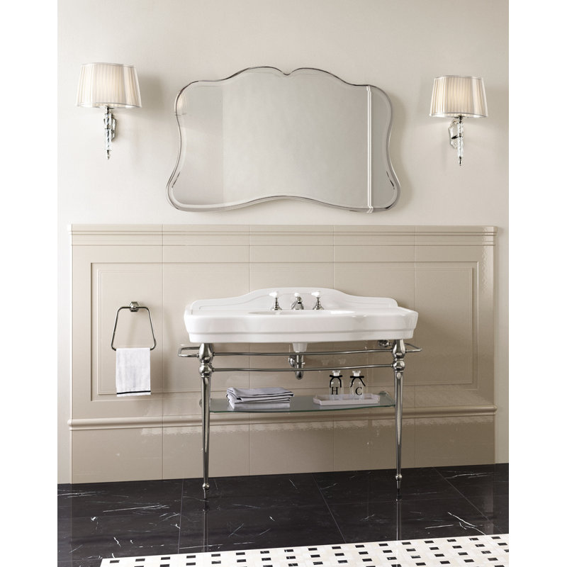 Moonlight  1-Light Dimmable Bath Sconce, Polished Nickel