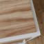 Bureau rustique à broche, finition brune, mobilier de bureau en bois | Idée de cadeau
