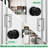 Door Knobs with Round Rosette, Keyless Lock-43668806-128500878