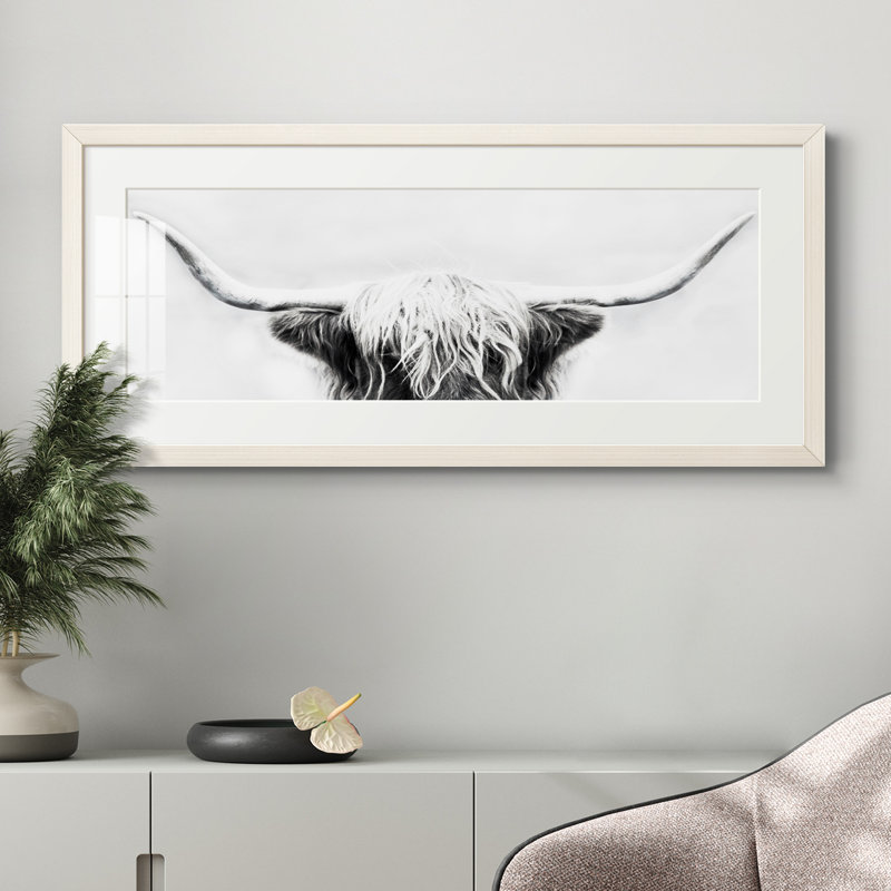 " Longhorn " Painting Print