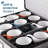 Hard Shell Mugs Storage Box with Dividers