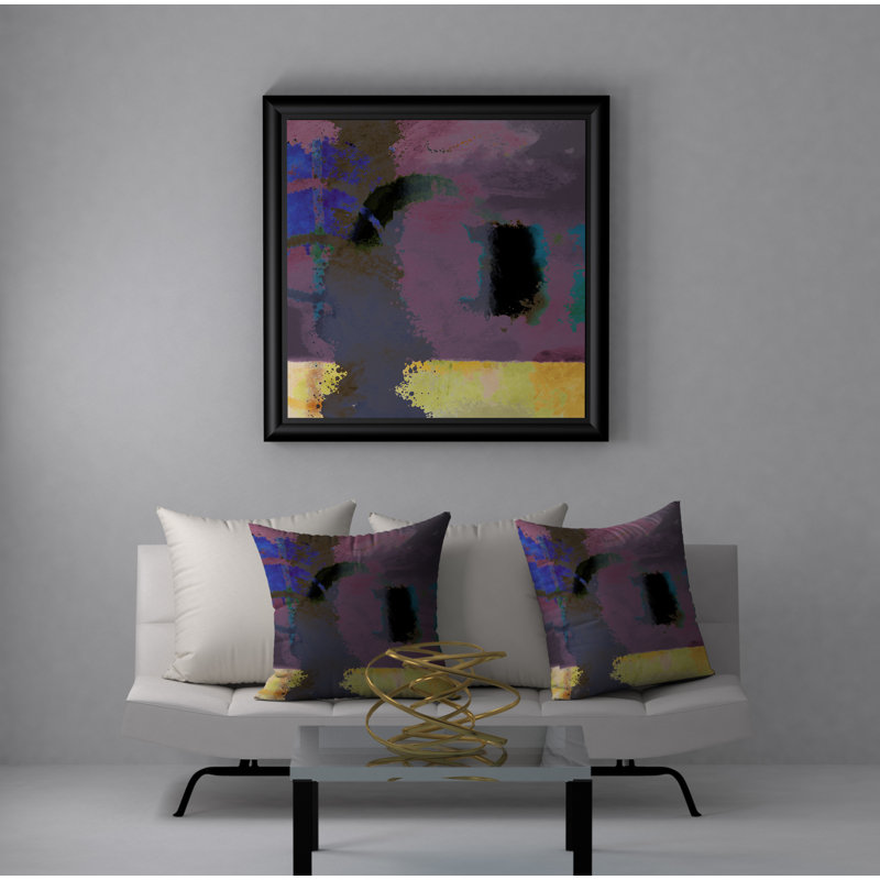 Housse de coussin carrée et coussin Debonair, 18" x 18"