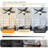 Damekia 42" 5 - Blade Dimmable LED Reversible Ceiling Fan With Light And Remote Control-478177359