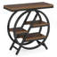Table de bout compacte industrielle avec rangement à 4 niveaux, pour les petits espaces et les décors modernes.-1104055548-1104055549
