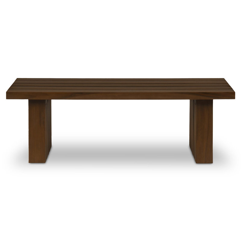 Table basse d'extérieur Durrant - brun