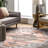 Gracie SpinClean Distressed Medallion Machine Washable Area Rug-1919475722