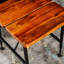 Table d'appoint en bois massif Frankston