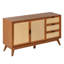 Buffet 3 tiroirs 58 po Ailia entièrement assemblé-1485890906