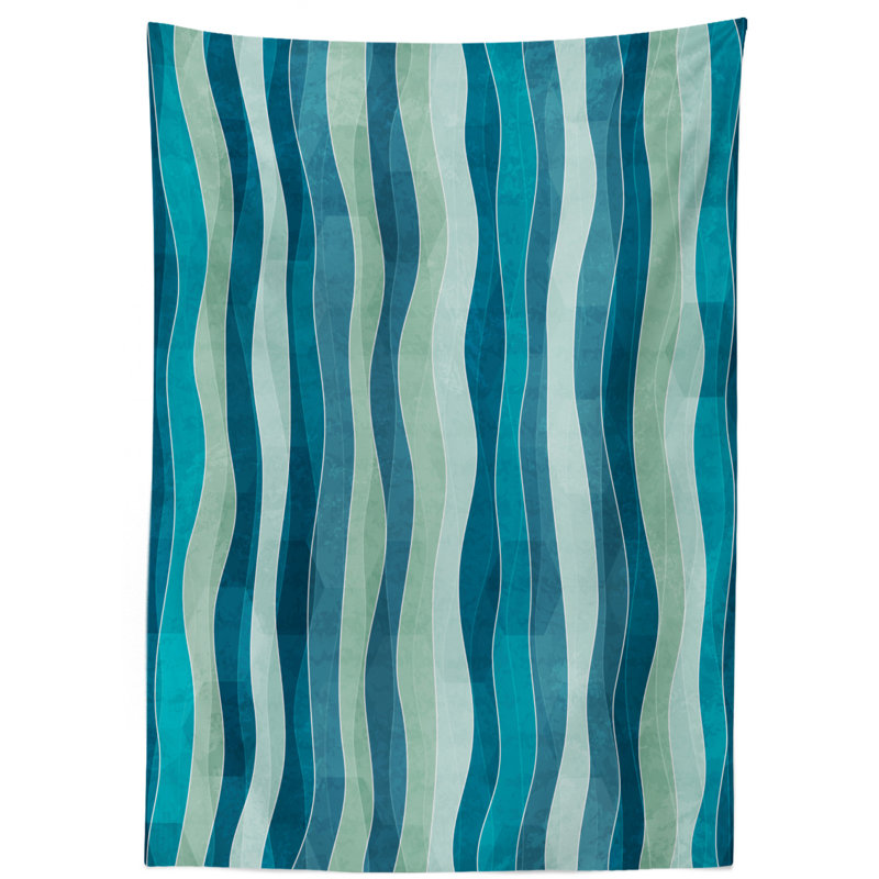 Abstract Tablecloth, 90" L x 60" W