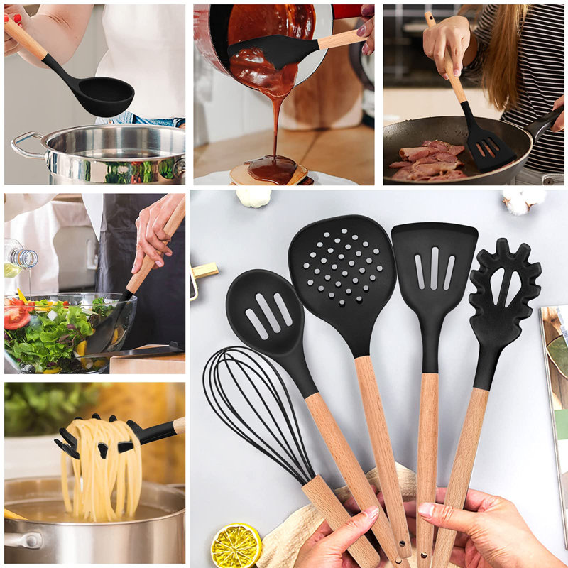 Belfry Kitchen Warner 36 Utensil Set