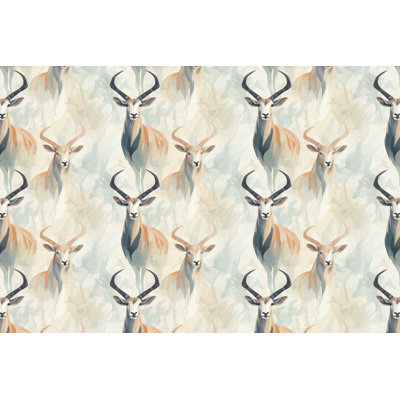 Watercolor Antelope Duvet Cover