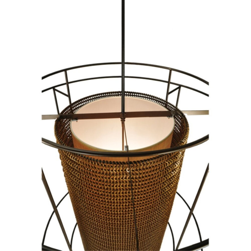 Maille 4 - Light Chandelier, 139" H x 49" W x 49" D