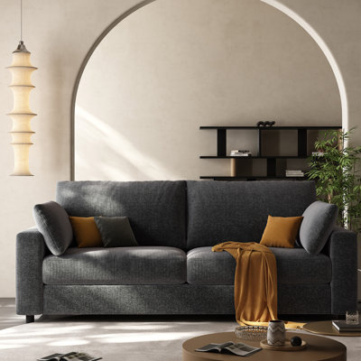 Canapé 71 po, causeuse moderne Mid-Century