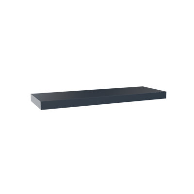 Painted Wood Floating Shelf