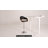 Claireville Swivel Adjustable Height Faux Leather Mid-Century Bar Stool-48863365
