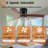 42 INCH WOOD CEILING FAN WITH NO LIGHT