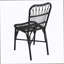 Ensemble de salle à manger 9 pièces en osier pour l'extérieur, grande table moderne en rotin de 73,50 po et chaises pour 8 pour patio, terrasse, cour arrière, porche, brun et noir