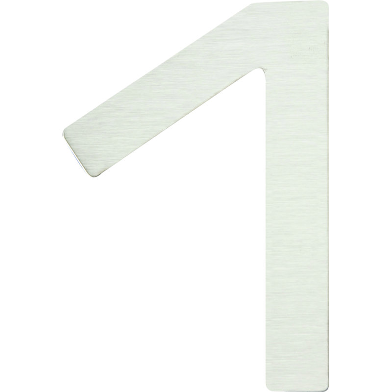Stainless Steel Paragon 4" House Number