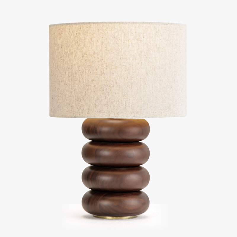 Giacomo Table Lamp, 21.13''H X 14.19''W X 14.19''D, Brown