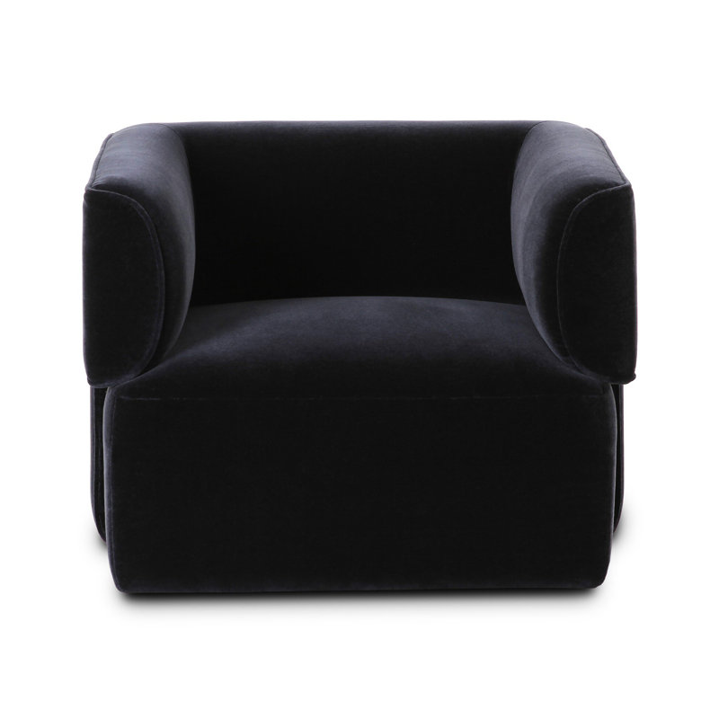 Pacey Swivel Chair-Dulane Mahogany, Monte Navy
