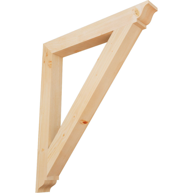 Support traditionnel, Douglas (lisse), H 40 po x l 4 po x P 34 po