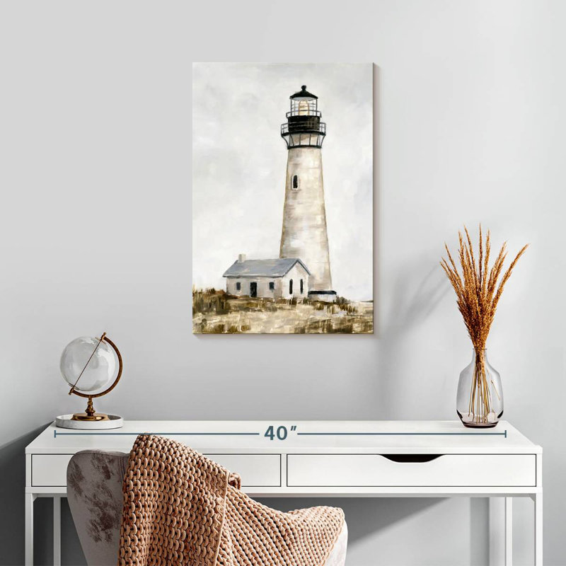 Rustic lighthouse ii Aletra, H 24 po x l 16 po