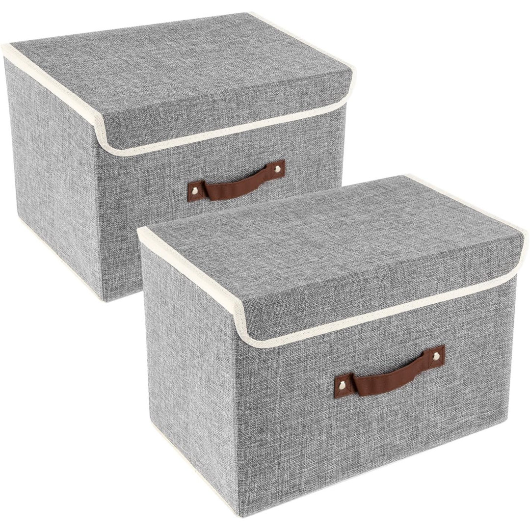 Latitude Run Fabric Bin