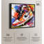 «Bright Bold Splash Sneaker», impressions sur toile par Art Remedy-110315181-110315184-110315186