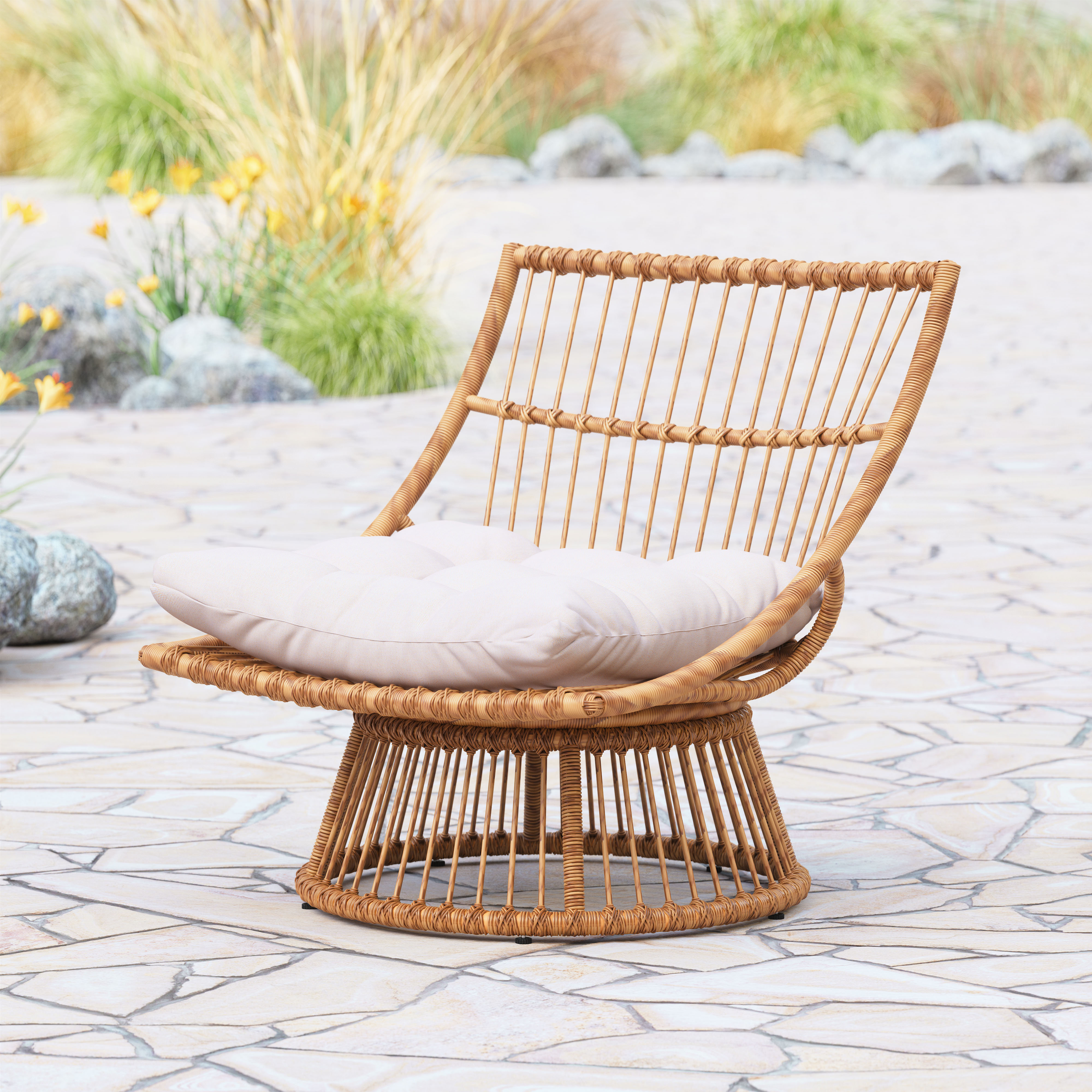 Borealis patio 2025 papasan chair