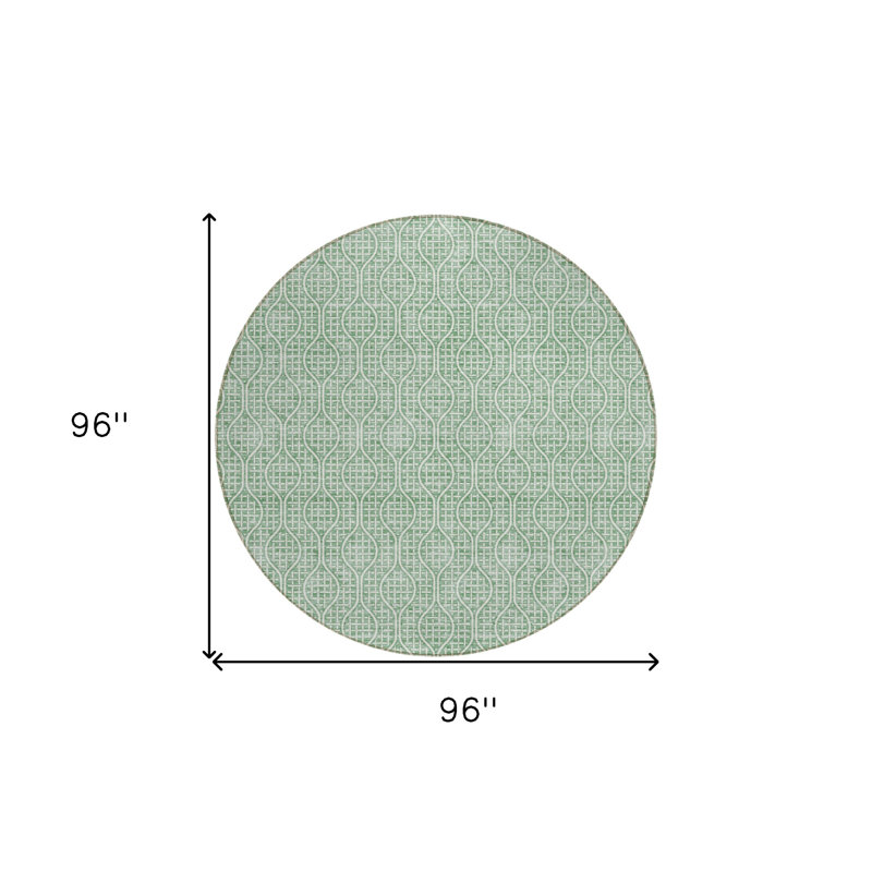 Tapis rond 8 po Sage