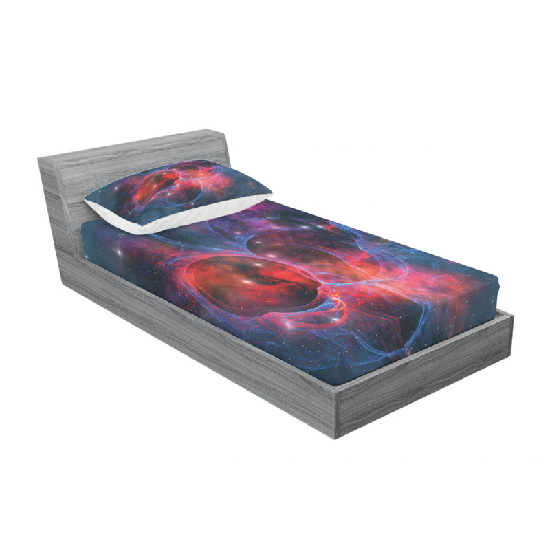 Microfiber Sheet Set, Twin Sheet Set with Fitted Sheet