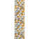 Rubino Modern Geometric White/Yellow Area Rug