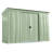 10 ft. W x 4 ft. D Galvanized Steel Horizontal Storage Shed-67124422