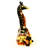 Sitting Giraffe Metal Jewelry Box +