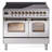 ILVE Nostalgie II Series 40 inch Induction Range with 6 Induction Elements (Glass Door)-99299254