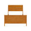 Portland Solid Wood Low Profile Platform Bed with Matching Footboard-362445734