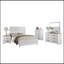 Blanc 1pc grand lit taille haute tête de lit panneau de fibres à densité moyenne panneau de particules mobilier de chambre à coucher conception de panneau unique