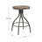Vlad Metal Adjustable Height Bar Stool-871428285
