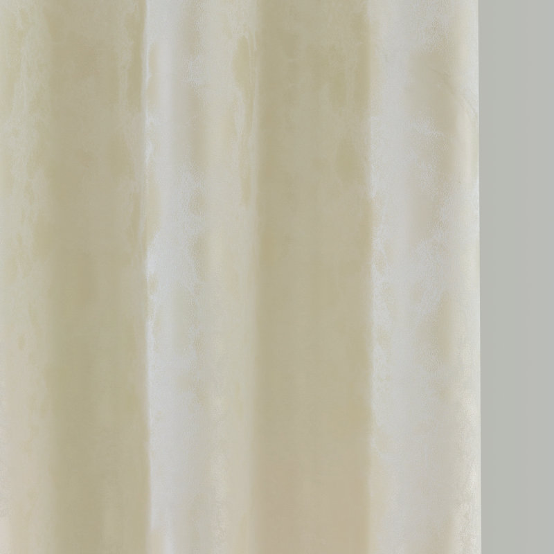 Panneau de rideau simple obscurcissant avec œillets Thorson, L 54 po x L 95 po, Beige