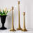 Iron Taper Candle Holder Set Of 3,  Candlestick Holders Decorative Candle Stand, Tapered Candle Holders Tall Set For Wedding, Dining Table, Home Decoration