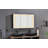 48"X30" LED Mirror Medicine Cabinet With Lights,Dimmer,Defogger,Clock,Temp Display And USB