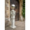Lion Head 2 Pieces Gazing Ball and Stand Set