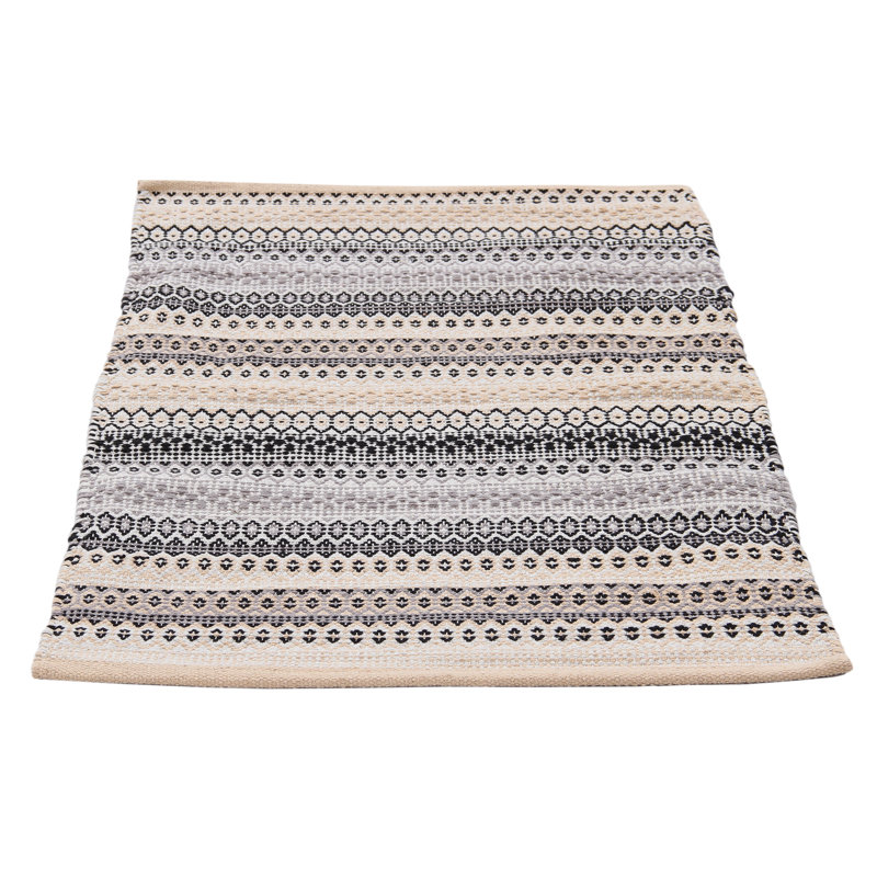 Kaden Hand Woven Grey Indoor Rug, Rectangle 140 x 200cm