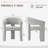 Upholstered Barrel Dining Arm Chair-191876132