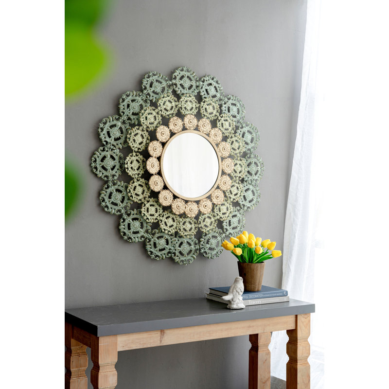 Miroir médaillon D38 x 3,5 po Mcguire