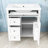 Contemporary Freestanding Single Bathroom Vanity Cabinet with Ceramic Sink and Ample Storage-134419449