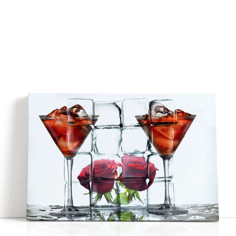 «On the Rocks 10», reproduction d'art sur toile, H 20 po x l 30 po