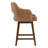 Lainey Faux Leather Swivel Counter Stools (Set of 2)