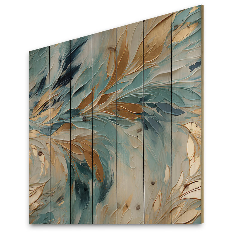 Rosston - Panneaux de décoration murale en bois marbré, H 15 po x l 15 po