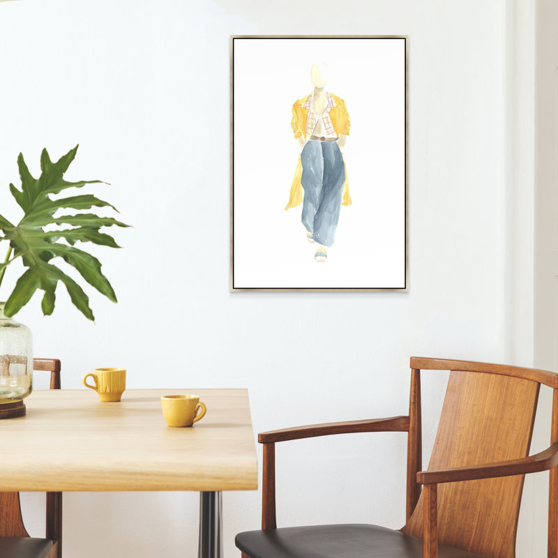 Style Me II Print by Helen Parker, 36.5" H x 25.5" W x 1.5" D, Image Brush Gel